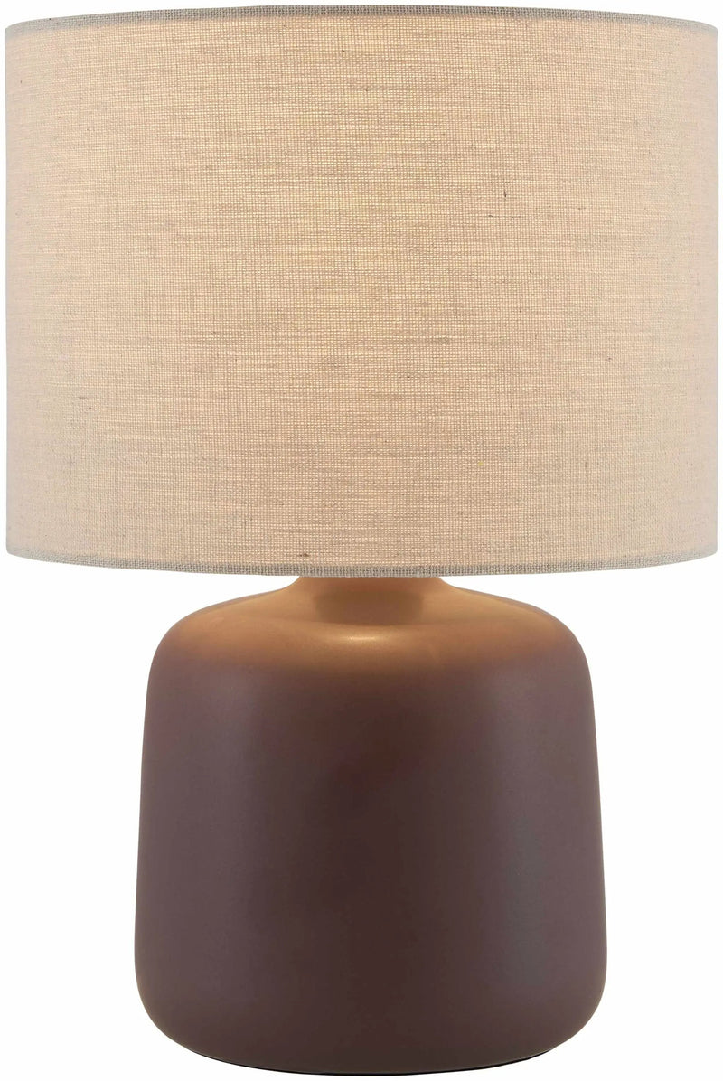 Lumellogno Dark Brown Table Lamp by Boutique Rugs