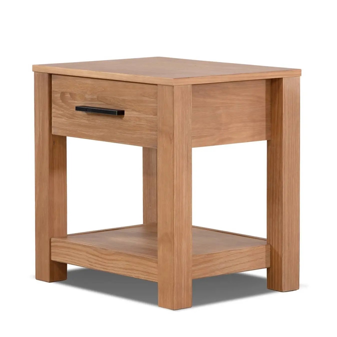 Farmhouse Traditional Rustic Pine Wood 1-Drawer Nightstand Bedside Table by HomePacific