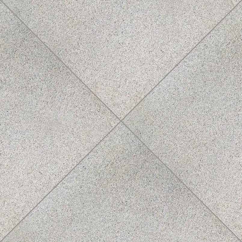 White Mist Granite Paver Flamed 24x24 angled view
