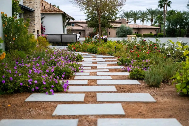 Caribbean Blue Paver Natural Limestone Pool Copings 6 in a finished room