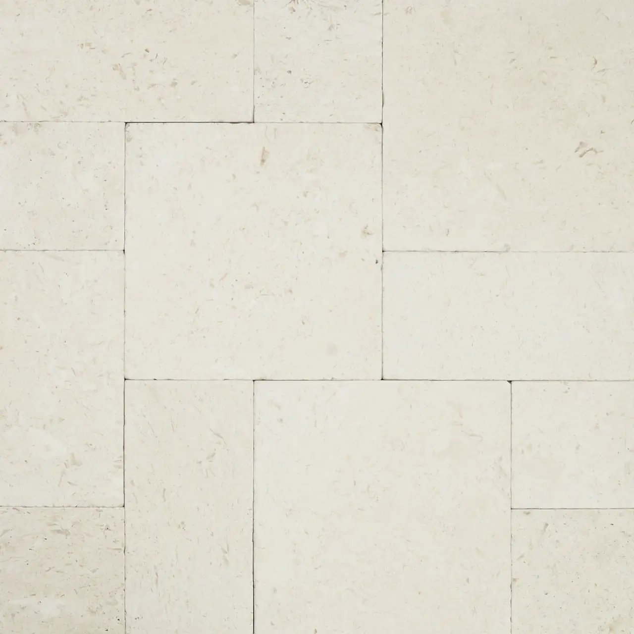 Mayra White Limestone Pool Copings 16x24 close up