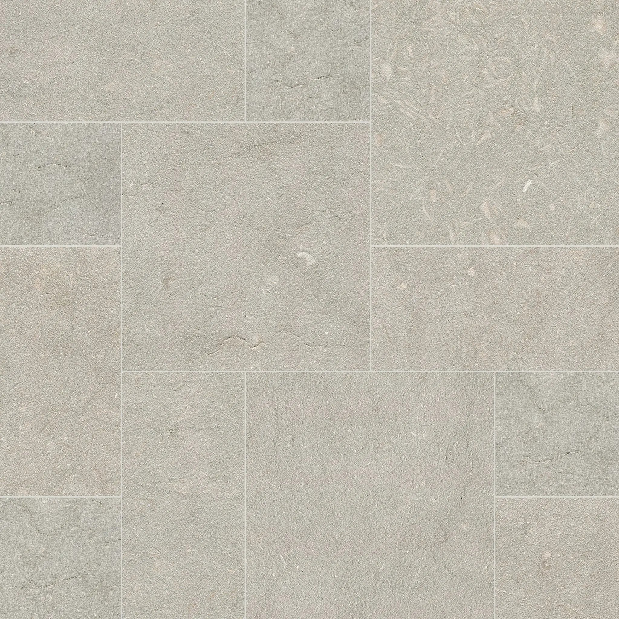 Seagrass Paver Sandblasted Pattern Limestone close up
