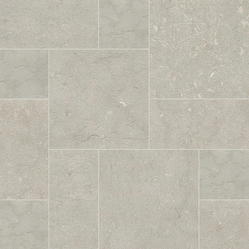 Seagrass Paver Sandblasted Pattern Limestone close up