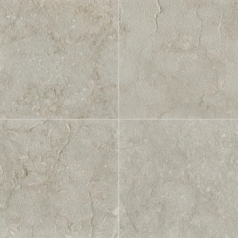 Seagrass Paver Sandblasted Limestone 24x24 by MSI Surfaces