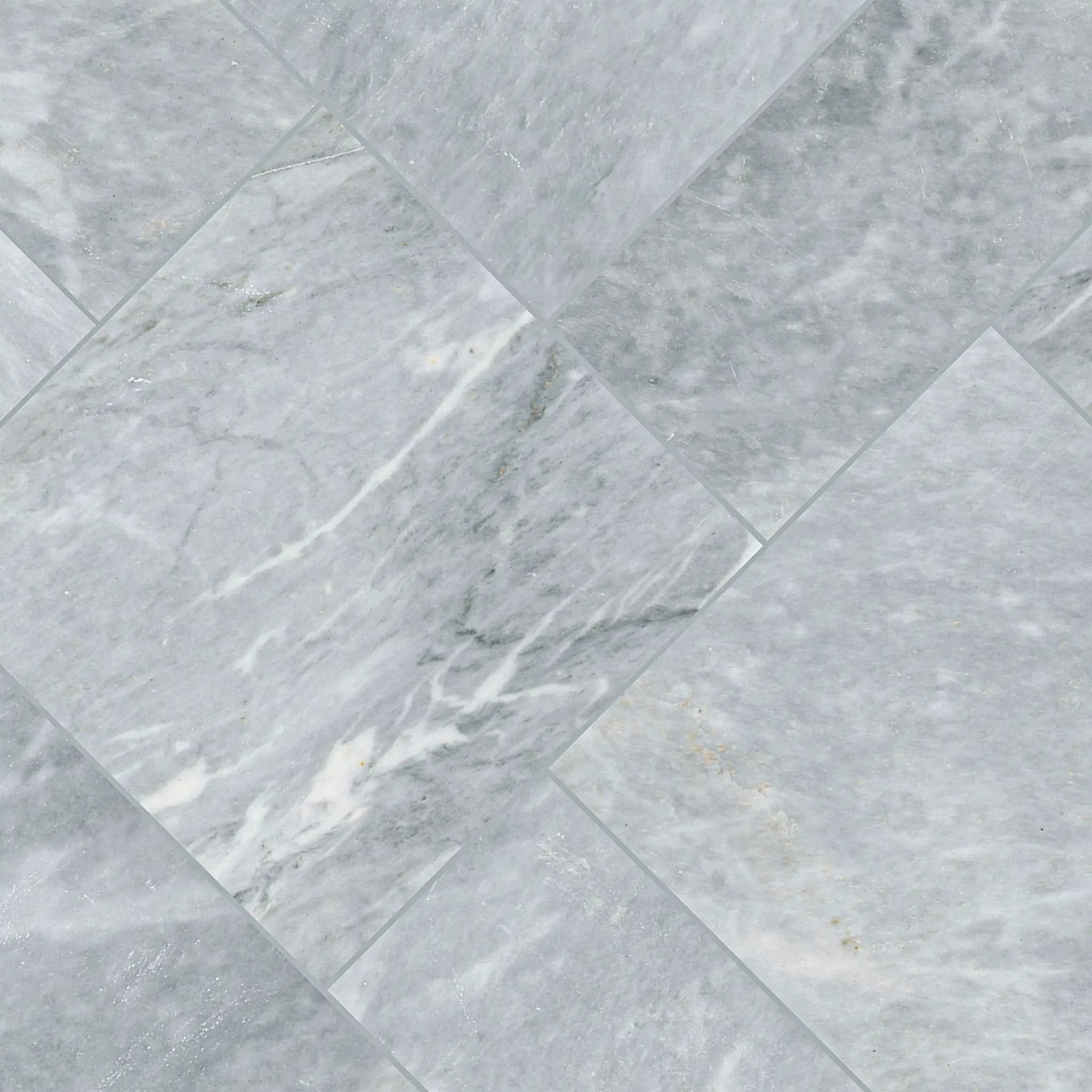Atlantic Blue Sandblasted Marble Pool Copings 16x24 angled view