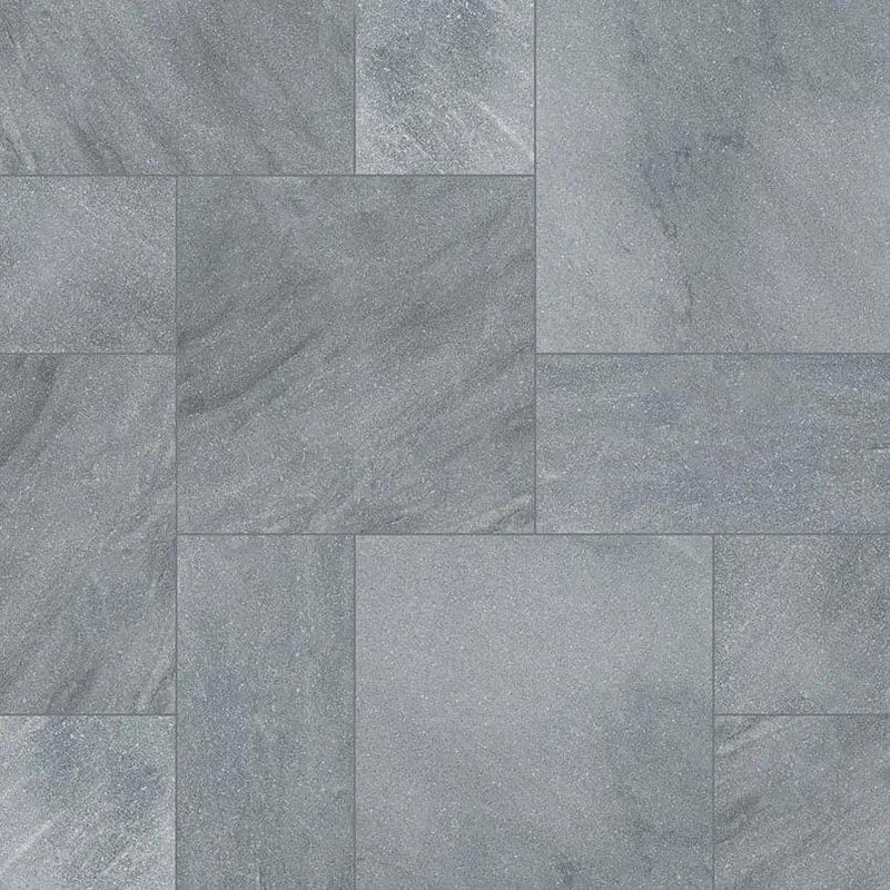 Cosmic Black Pavers Sandblasted Pattern Marble by MSI Surfaces