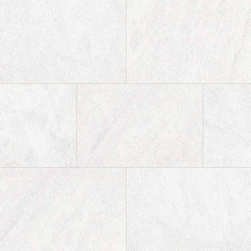 Crystal White Paver Sandblasted Marble 16x24 by MSI Surfaces