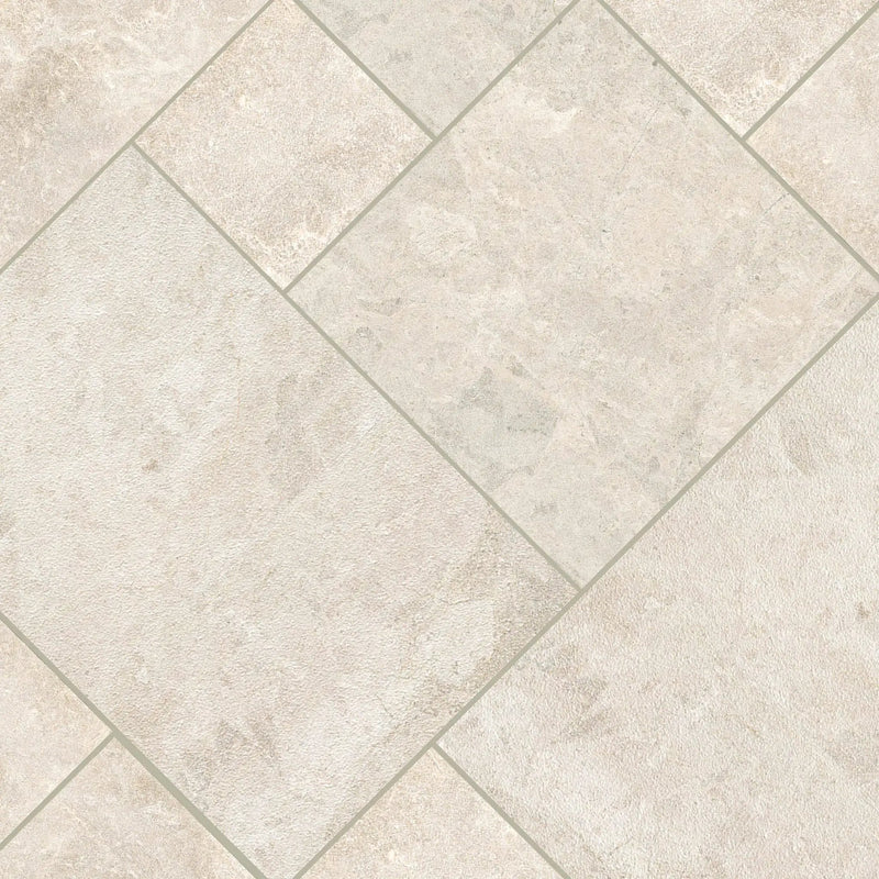 Diana Royal Sandblasted Marble Pavers 12x24 by MSI Surfaces