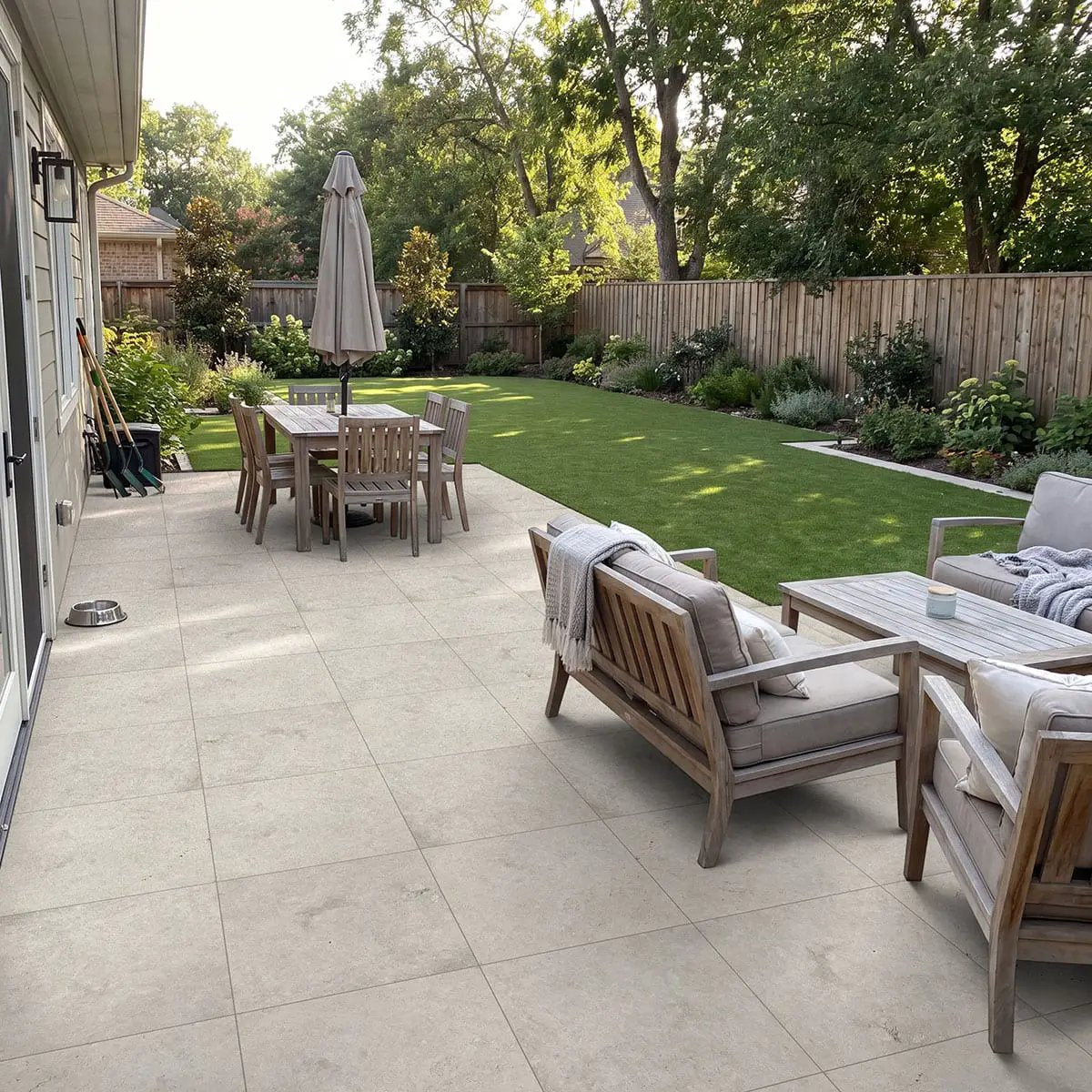 Tundra Gray Sandblasted Pattern Marble Pavers by MSI Surfaces