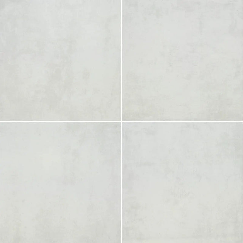Beton Blanco Matte Porcelain Pavers 24x24 close up