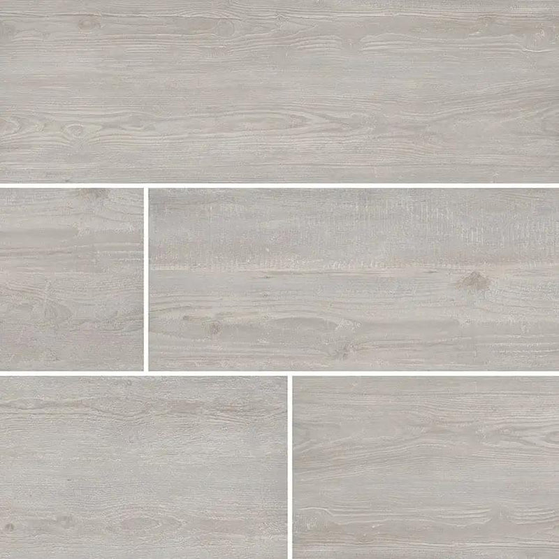 Caldera Grigia Matte Wood Look Porcelain Pavers 16x47 close up