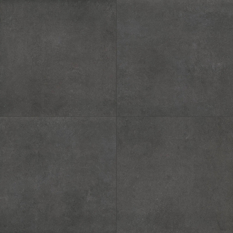 Cementique Graphite Matte Porcelain Pavers 24x24 close up