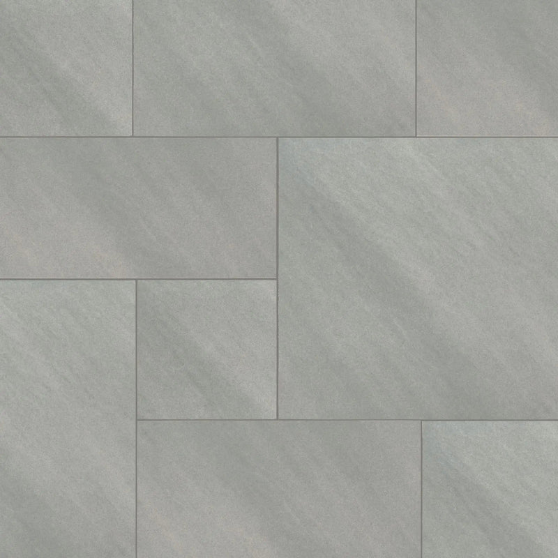 Fossil Snow Matte Pattern Porcelain Pavers close up