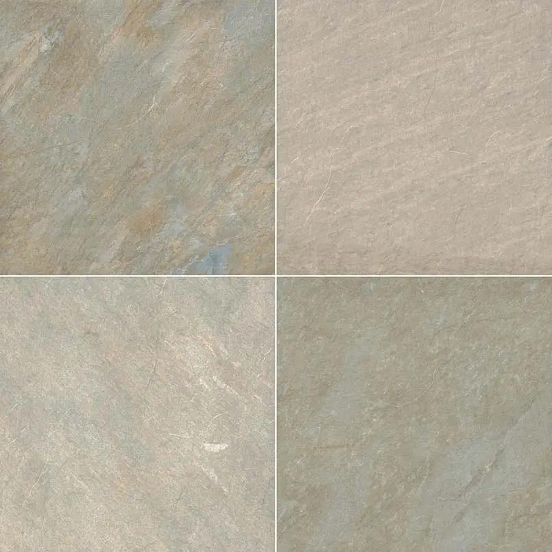 Golden White Matte Porcelain Pavers 24x24 close up