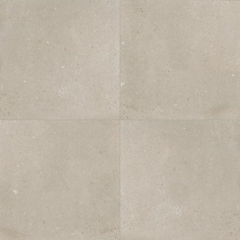 Gritzo Almond Matte Porcelain Pavers 24x24 close up