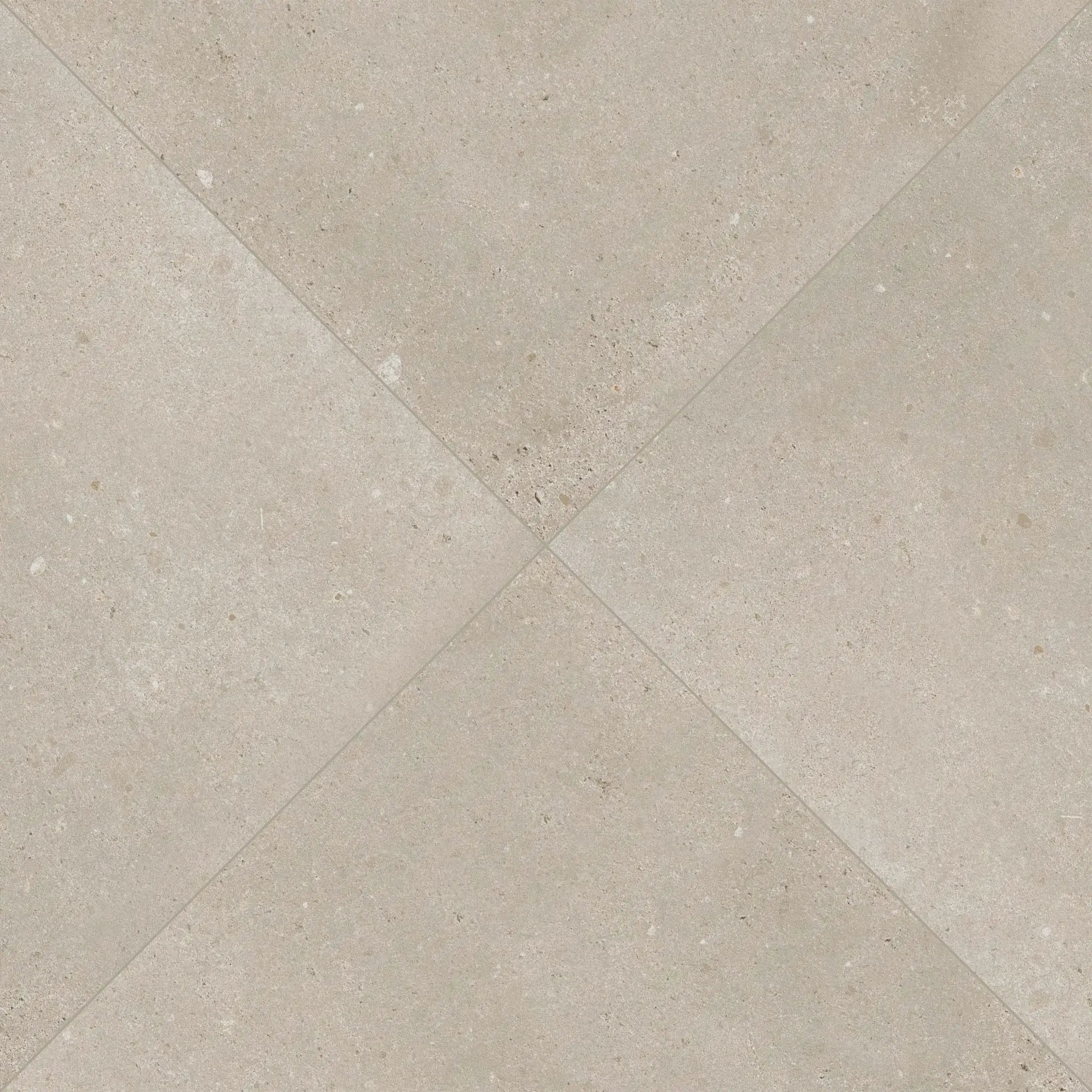 Gritzo Almond Matte Porcelain Pavers 24x24 angled view