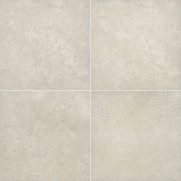 Livingstyle Pearl Matte Limestone Look Porcelain Pavers 24x24