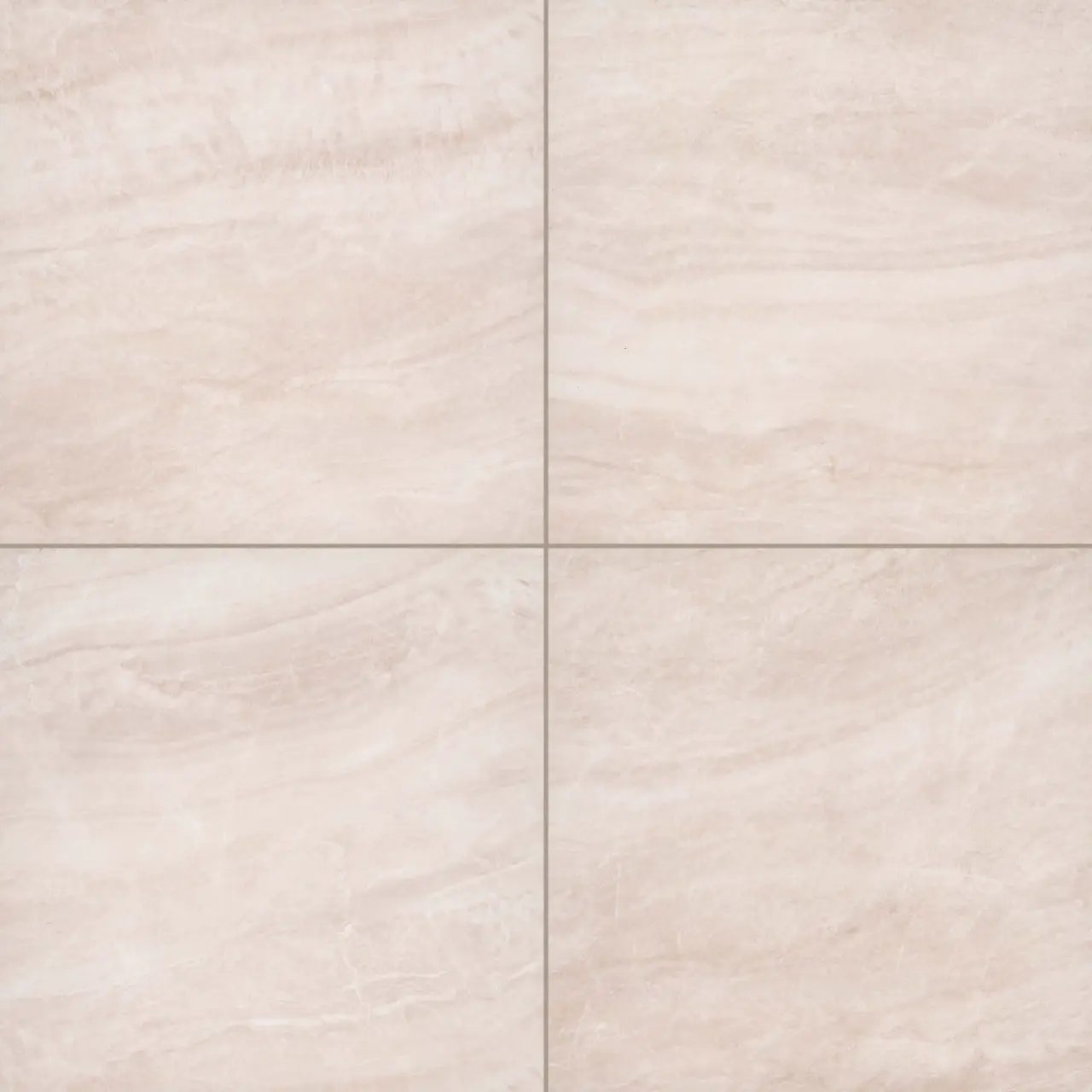 Praia Crema Matte Marble Look Porcelain Pavers 24x24 close up