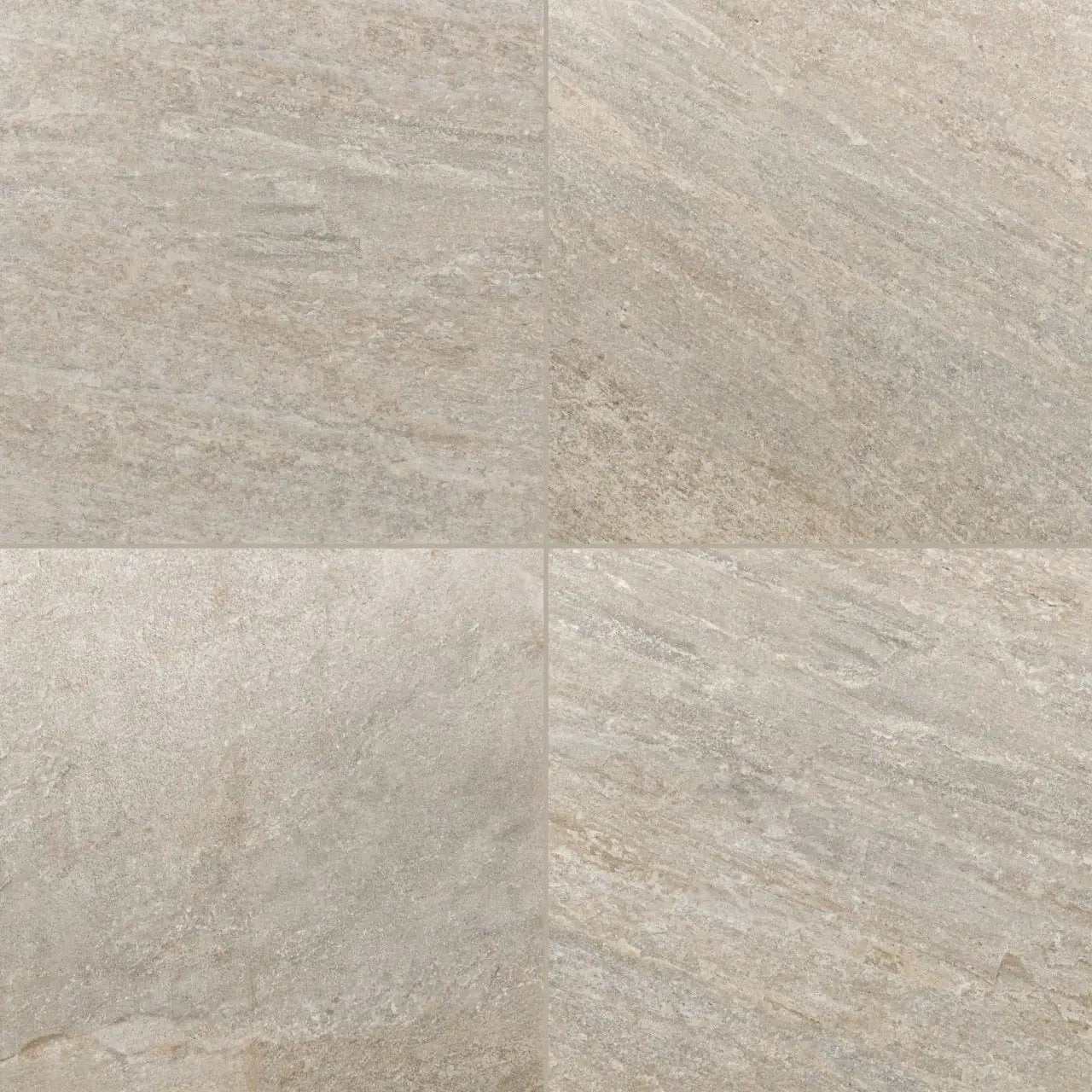 Quartz Beige Matte Porcelain Pavers 24x24 close up