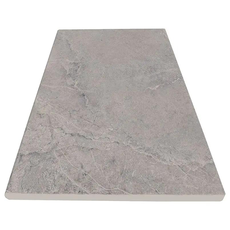 Soreno Grigio Matte Porcelain Pavers 24x24 angled view