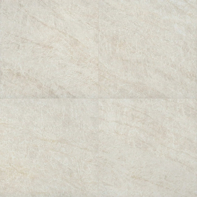 Legions Taja Ivory Matte Porcelain Pavers 24x24 close up