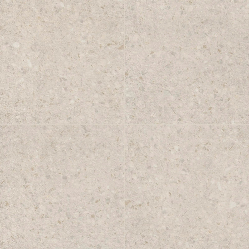 Terrazo Glacier Matte Porcelain Pavers 24x24 close up
