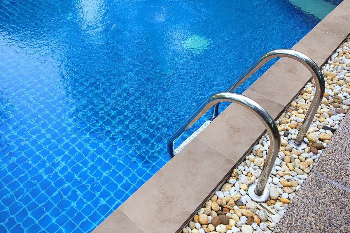 Tierra Beige Matte Travertine Look Porcelain Pavers 24x24 in a finished room