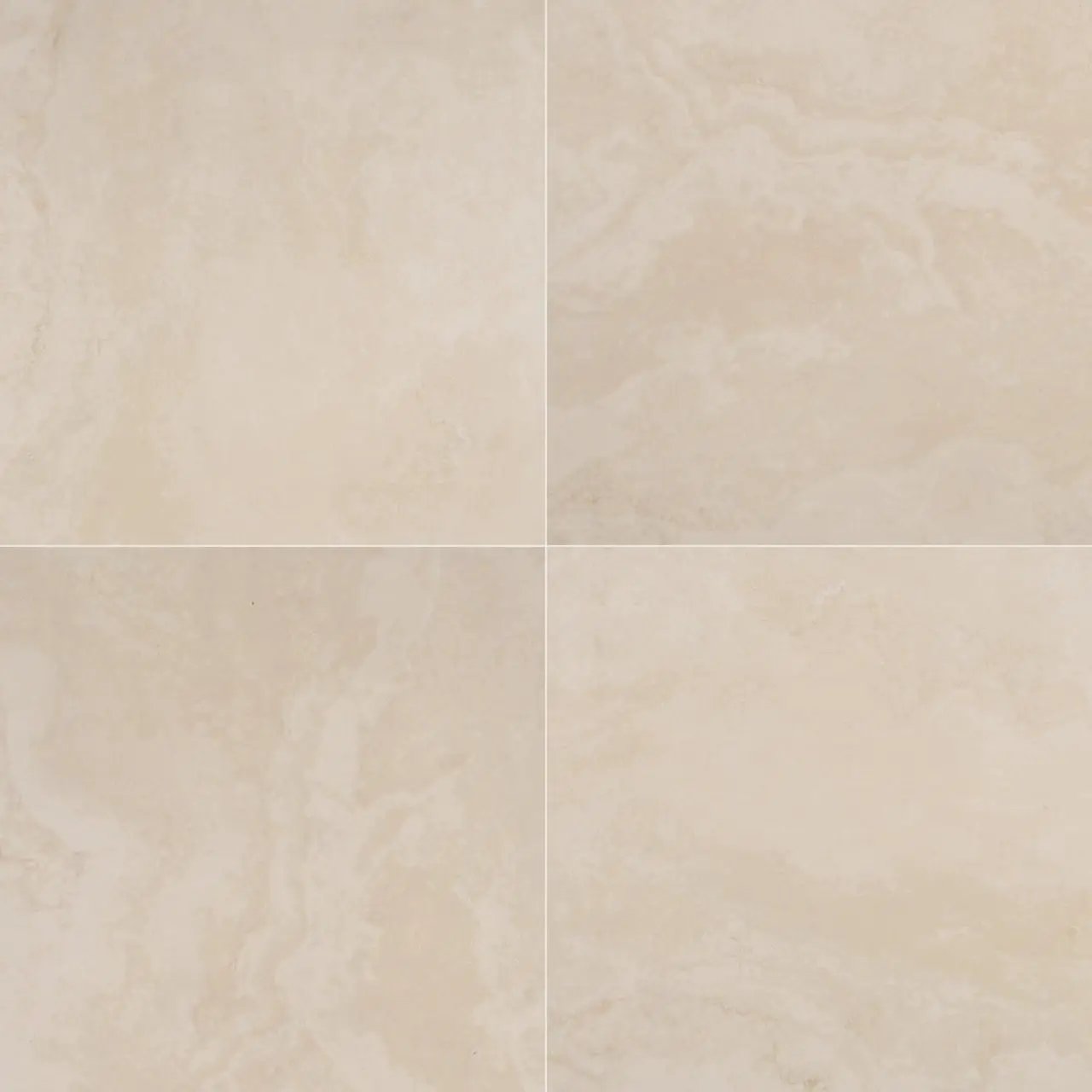 Tierra Ivory Matte Travertine Look Porcelain Pavers 24x24 close up