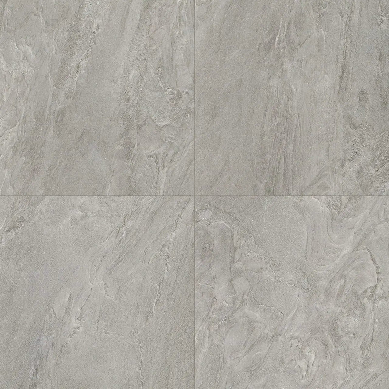 Vortexa Silver Matte Porcelain Pool Copings 13x24 close up