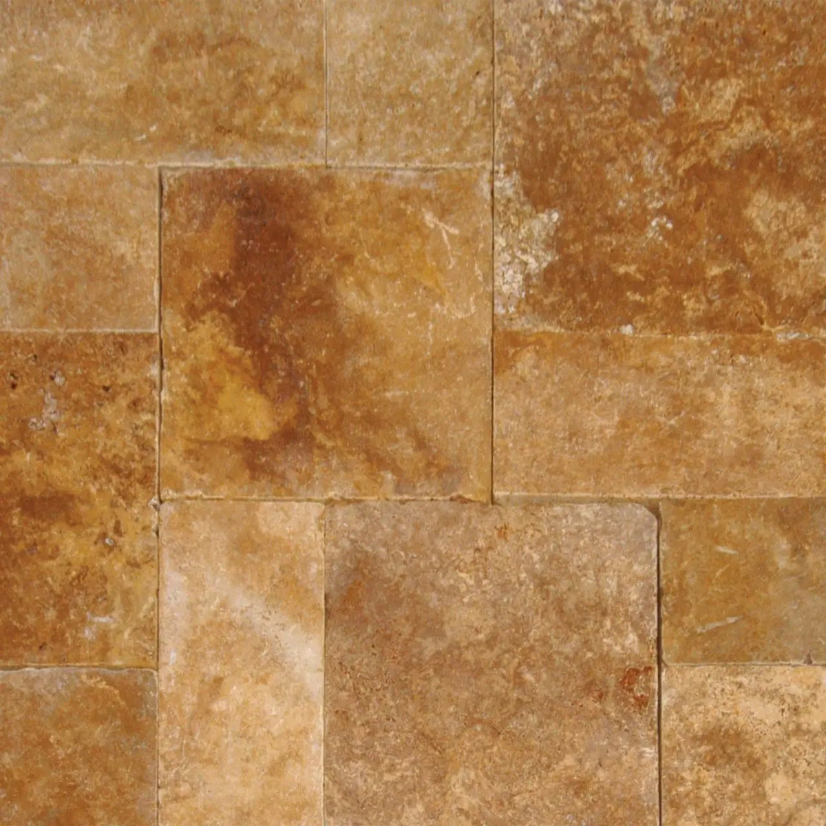 Tuscany Riviera Tumbled Travertine Pavers 16x24 by MSI Surfaces