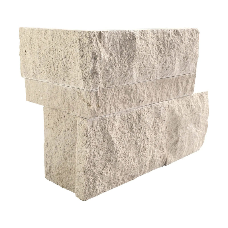 Laguna Blonde Split Face Sandstone Pavers 9x18 close up