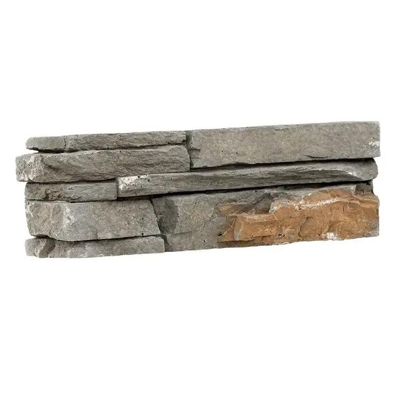Denali Gray Natural Cement Pavers close up