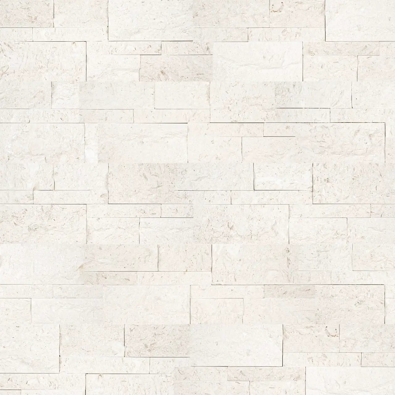Mayra White Xl Split Face Limestone Pavers 9x24 close up