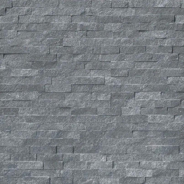 Cosmic Black Split Face Marble Pavers 6x24