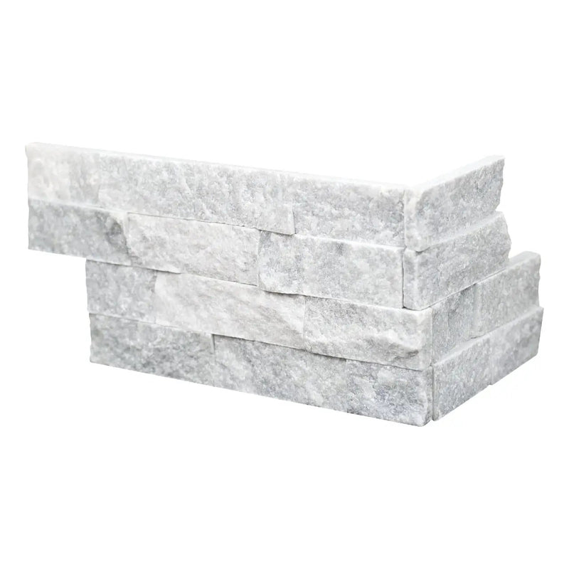 Cosmic Gray Split Face Marble Pavers 6x18 by MSI Surfaces
