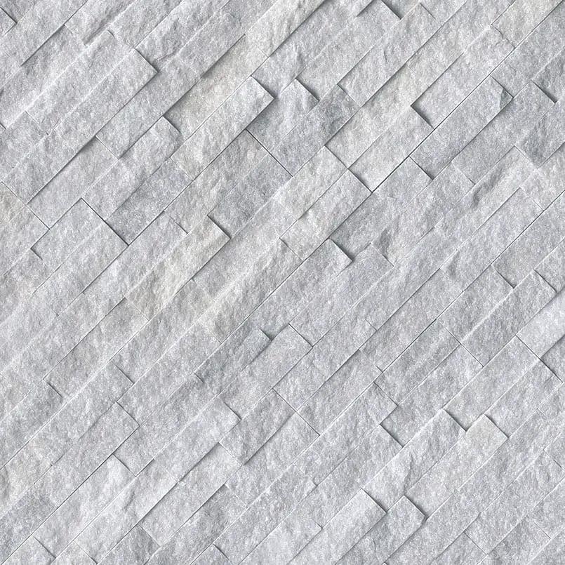 Cosmic Gray Split Face Marble Pavers 6x18 by MSI Surfaces