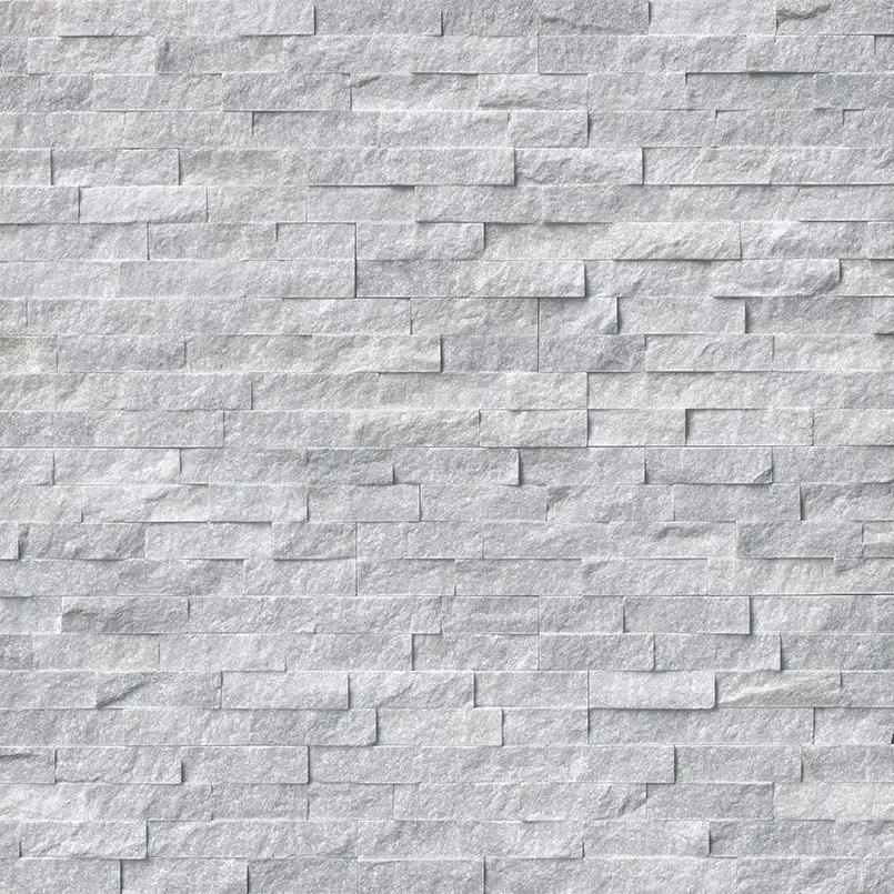 Cosmic Gray Split Face Marble Pavers 6x24 close up