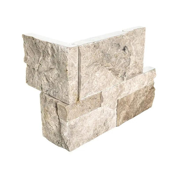 Royal Cream Split Face Marble Pavers 9x18