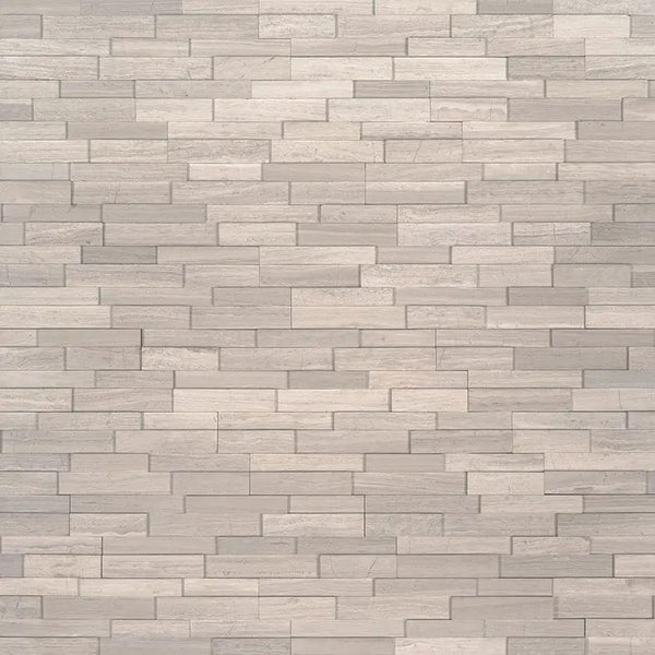 White Oak Honed Mini Marble Pavers 4.5x16