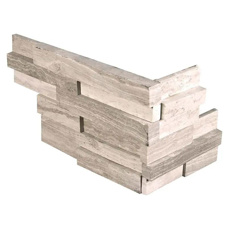White Oak Honed Marble Pavers 6x12 close up