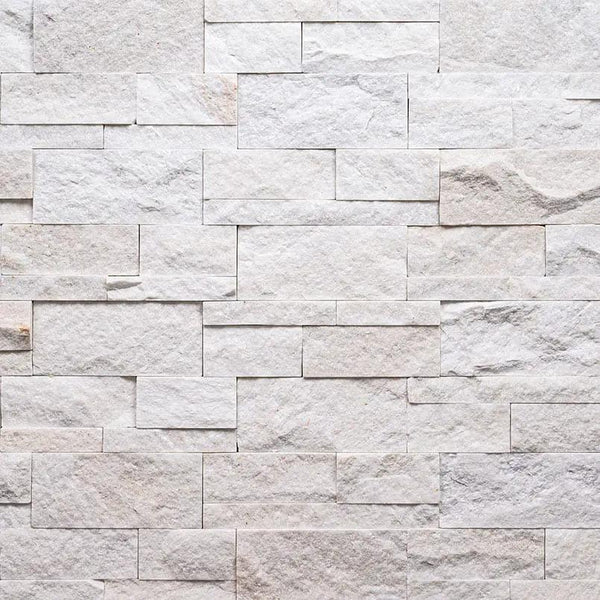 Arctic White Xl Split Face Quartzite Pavers 9x24, photo 2 of 5