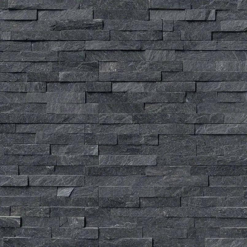 Coal Canyon Split Face Quartzite Pavers 6x24 close up
