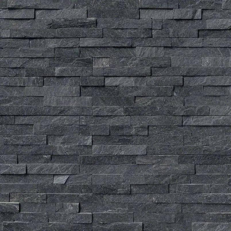 Coal Canyon Split Face Quartzite Pavers 6x24 close up