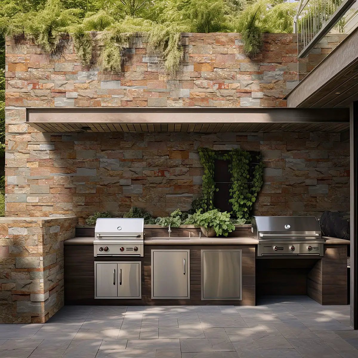 Golden White Xl Split Face Quartzite Pavers 9x24 by MSI Surfaces