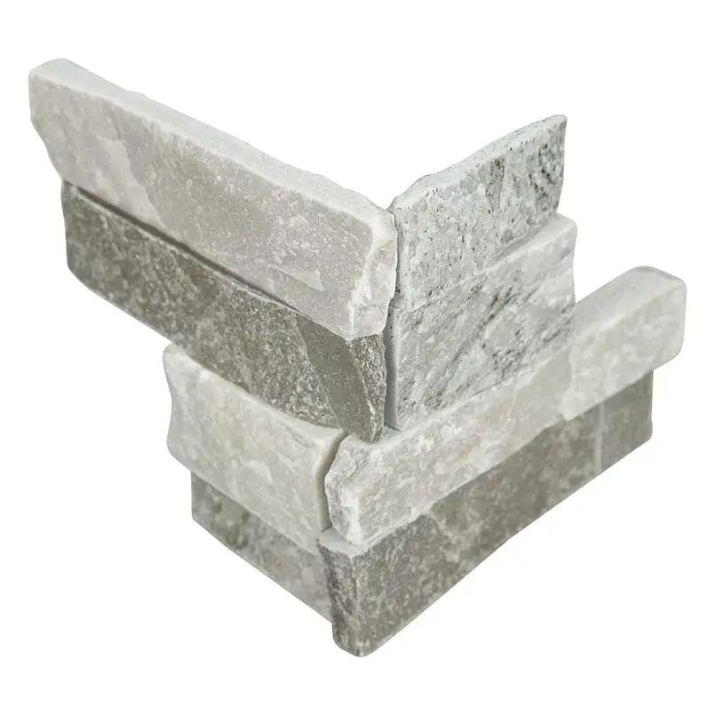 Sierra Blue Mini Split Face Quartzite Pavers close up