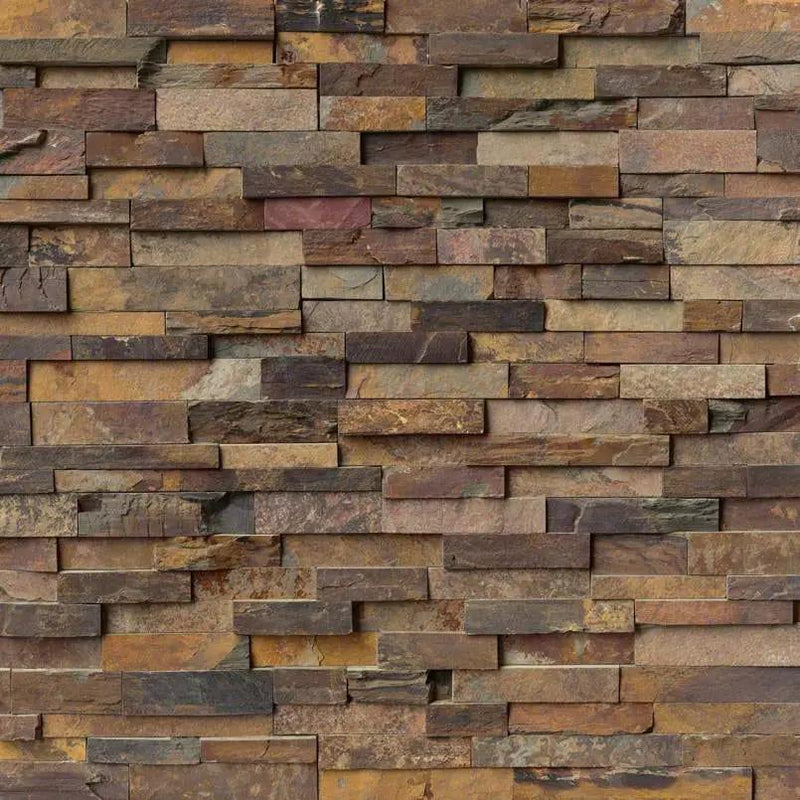 California Gold Gauged Slate Pavers 6x24 close up