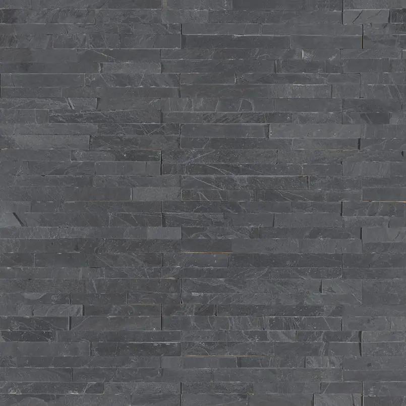 Premium Black Polished Mini Granite Pavers 4.5x16 by MSI Surfaces