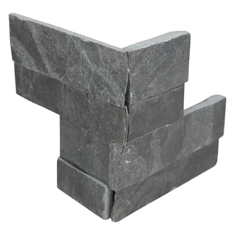 Premium Black Polished Granite Pavers close up