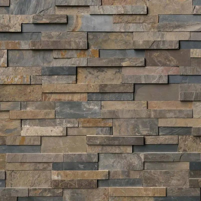Rustic Gold Slate Pavers 6x24 close up