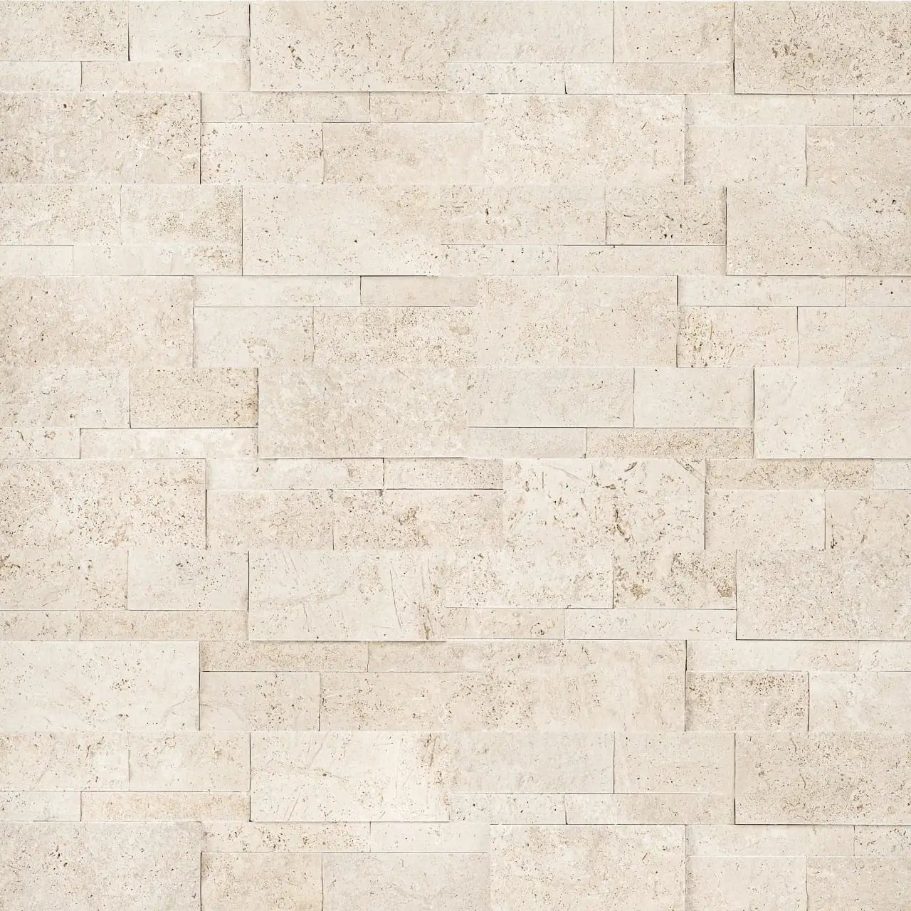Roman Beige Xl Split Face Travertine Pavers 9x24 close up